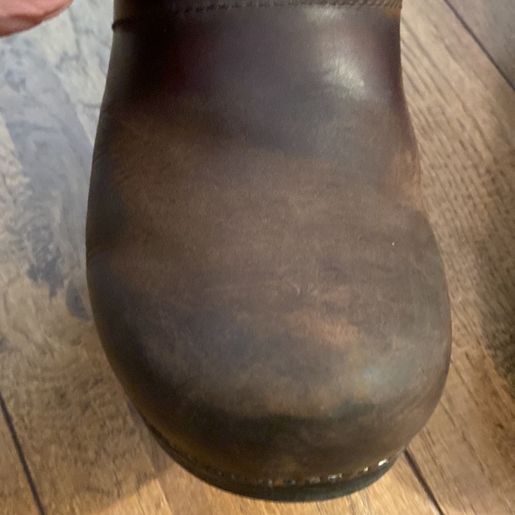 Vintage Dansko Professional Oiled Leather Clogs SZ 46 - Picture 3 of 14